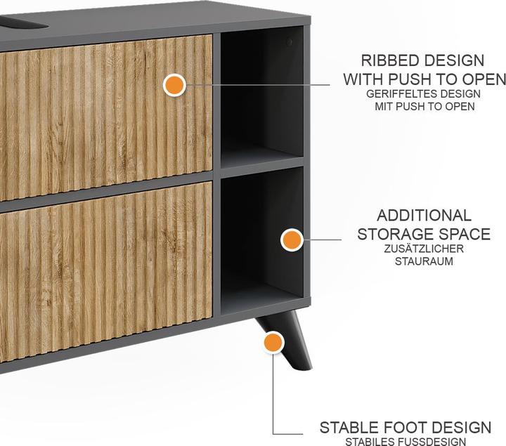 Produktbild Vicco Leano mit 2 Schubladen