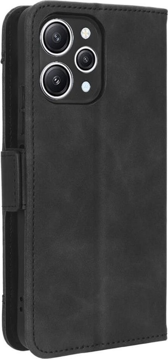Immagine prodotto Cover-Discount Xiaomi Redmi 12 - Custodia con molti scomparti per carte di credito nera (Xiaomi Redmi 12)