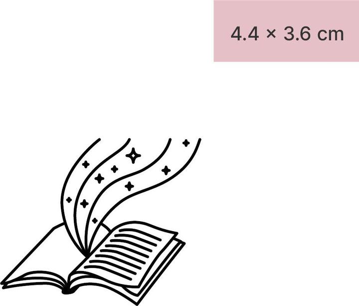 Image du produit minink Tatouage temporaire - Livre ouvert