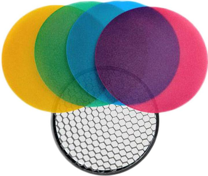 Godox AD-S11&S12 Kit Color Gel Refl. Grid (Diverse)