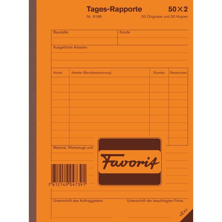 Image du produit Favorit Rapports quotidiens (2 x)