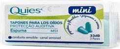 Immagine prodotto Quies Tappi per orecchie in schiuma Actibes Mini 6 unità 250g