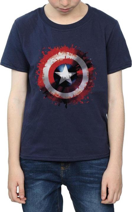 Produktbild Captain America Jungen Art Shield TShirt (128)