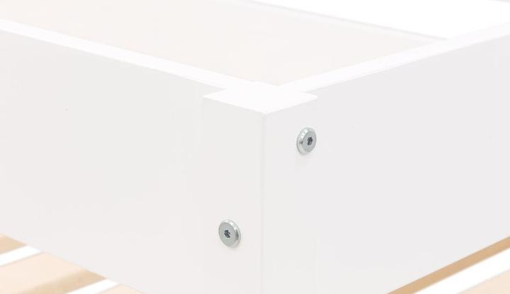 Actual product image ToiToiKids Half Loft Bed 90x200 Mick White (90 x 200 cm)