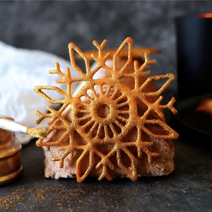 Produktbild ScrapCooking Backform für Kuchentopper Weihnachten Schneeflocken