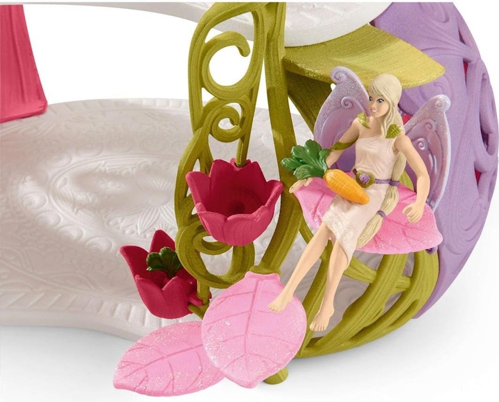Actual product image Schleich Glittering flower house with unicorns, S
