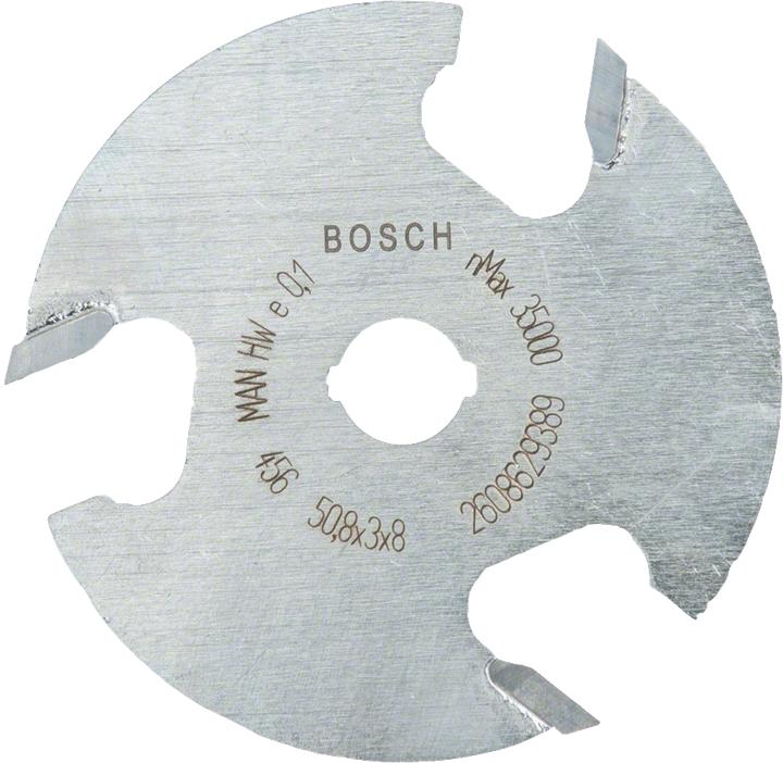 Immagine prodotto Bosch Professional Zubehör Fresa per scanalature a disco Expert per legno, 8 mm, D1 50,8 mm, L 3 mm, G 8 mm