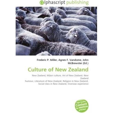 Culture of New Zealand, Fachbücher von Agnes F. Vandome, Frederic P. Miller, John McBrewster