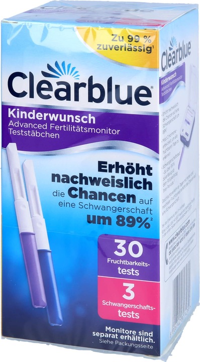 Actual product image Clearblue Fert Monitor Tst, 33 pcs TST