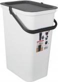 Produktbild Tontarelli 24 l weisser Moda-Behälter mit Griff (24 l)