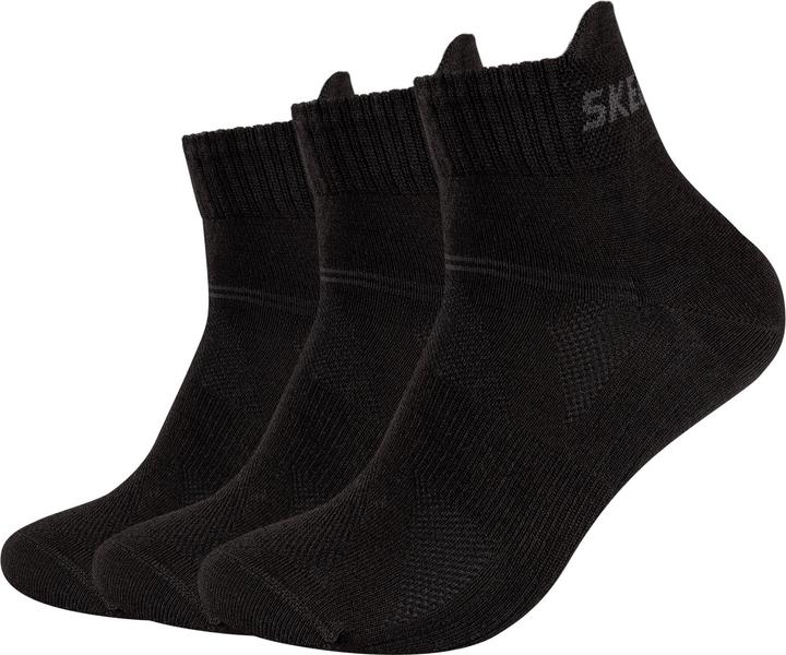Actual product image Skechers Unisex Mesh Bamboo Quarter 3p (39, 42)