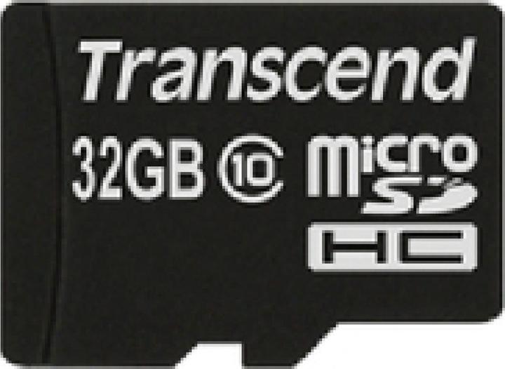 Actual product image Transcend microSDHC card (32 GB, microSDHC, U1, UHS-I)