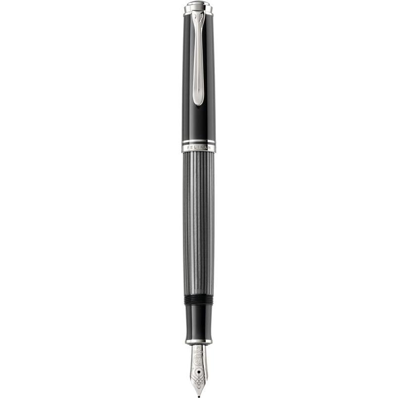 Pelikan, Schreibstifte, Füllhalter Souverän M605 Stresemann F Etui (Schwarz/anthrazit, 1 x)