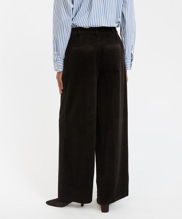 Actual product image La Redoute Collections Weite Cordhose mit Bügelfalte (46)