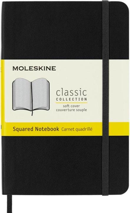 Actual product image Moleskine Classic Soft Pocket (A6, Checked, Soft cover)