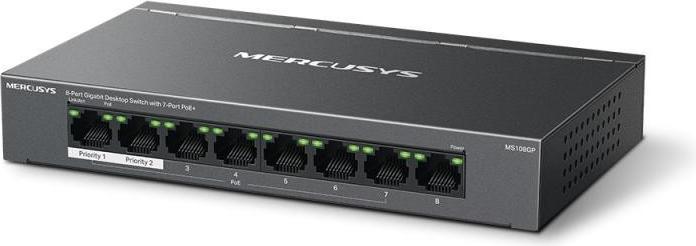 Mercusys Switch 8 porte Gigabit con 7 porte (8 Ports)