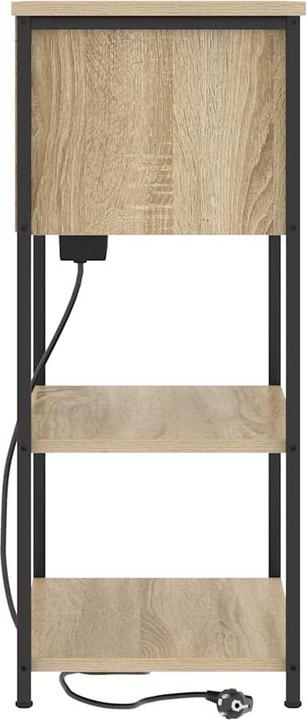Actual product image vidaXL Bedside table (31 x 55 x 76 cm)