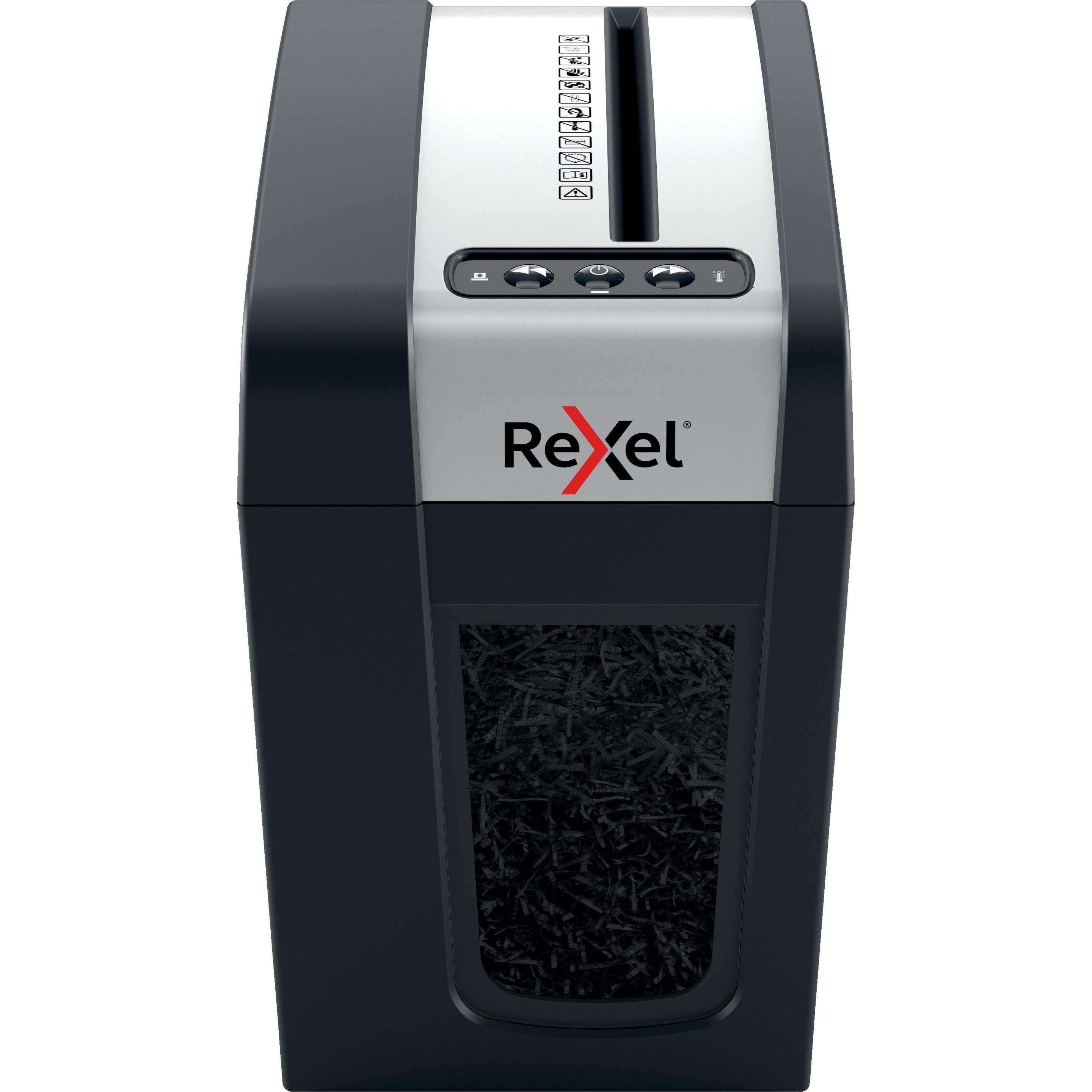 Rexel, Aktenvernichter, MC3-SL Aktenvernichter Mikrogeschnittene Zerkleinerung 60 dB (Microschnitt)