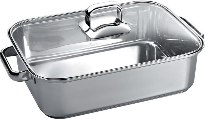 Bosch Hausgeräte Hez390011 (Bräter + Schmortopf, Edelstahl)