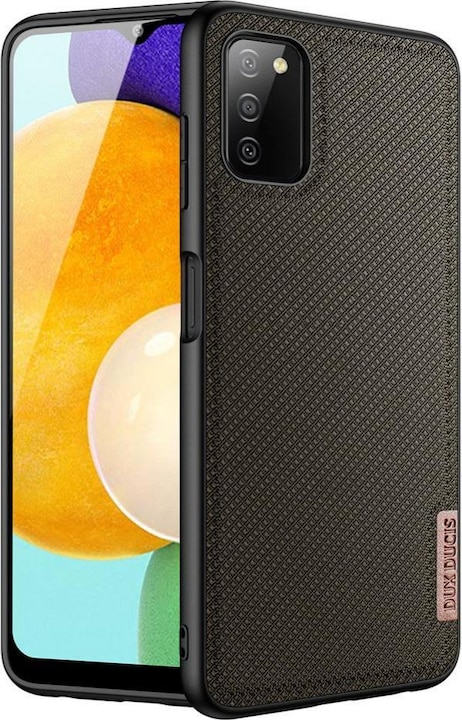 Produktbild Dux Ducis Fino case covered with nylon material for Samsung Galaxy A03s green (Samsung Galaxy A03s)