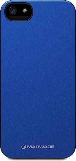 Image du produit MarBlue Marware MicroShell Étui de protection pour iPhone 5/5S/SE Bleu (Apple iPhone 5, Apple iPhone 5s)