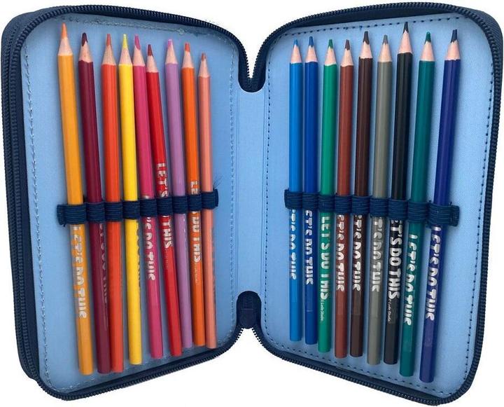 Actual product image Kids Licensing Bluey double pencil case