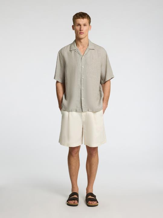 Produktbild Selected Homme 100% Leinen Kurzarmhemd (L)