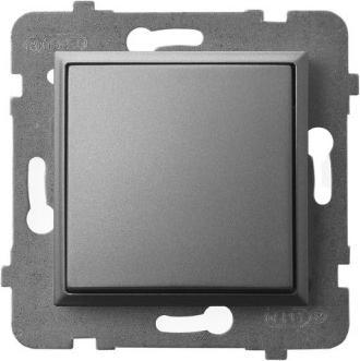 Immagine prodotto Ospel Interruttore Aria unipolare grigio opaco (ŁP-1U/m/70)