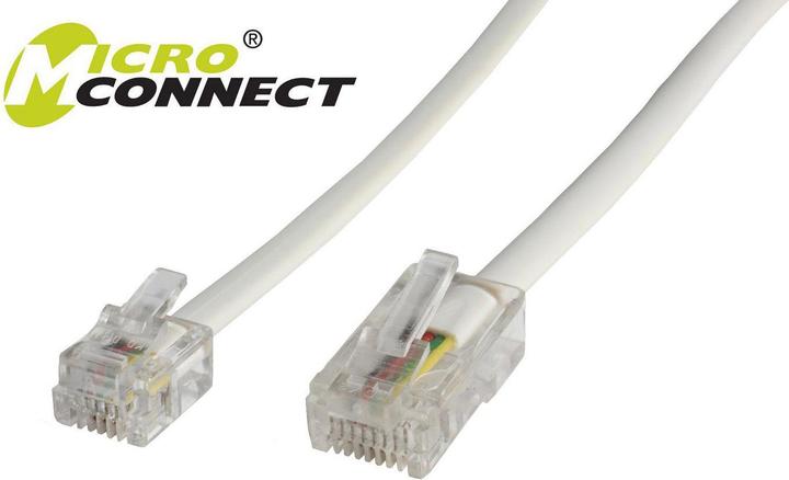 Image du produit ACT Câble téléphonique RJ11 vers RJ45