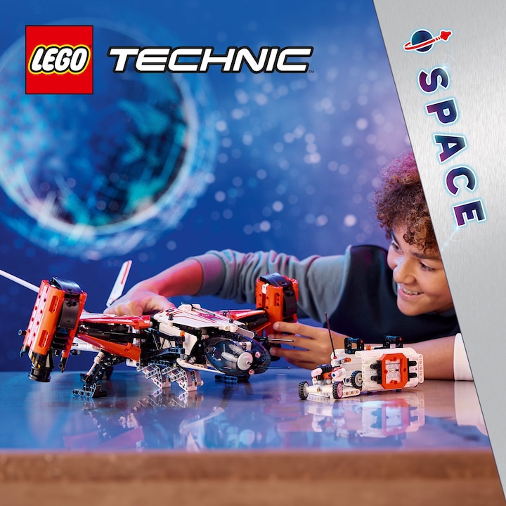 Produktbild LEGO VTOL Schwerlastraumfrachter LT81 (42181, LEGO Technic)