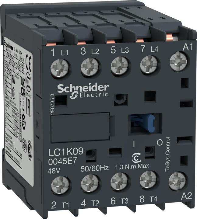 Actual product image Schneider Electric Contactor-4NO 20A AC1 poles