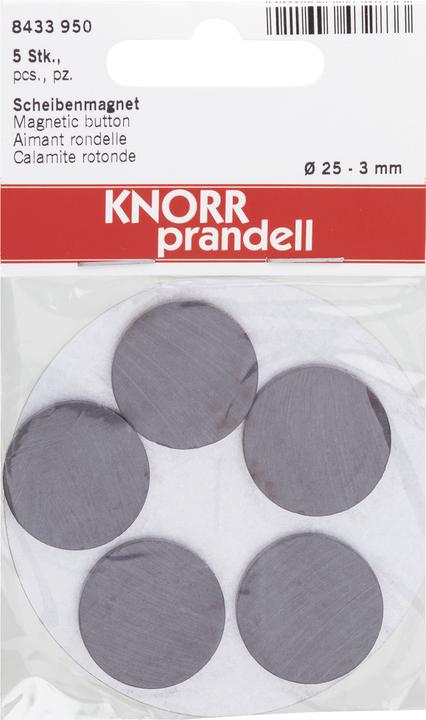 Produktbild Knorr Prandell Scheibenmagnet (5x)