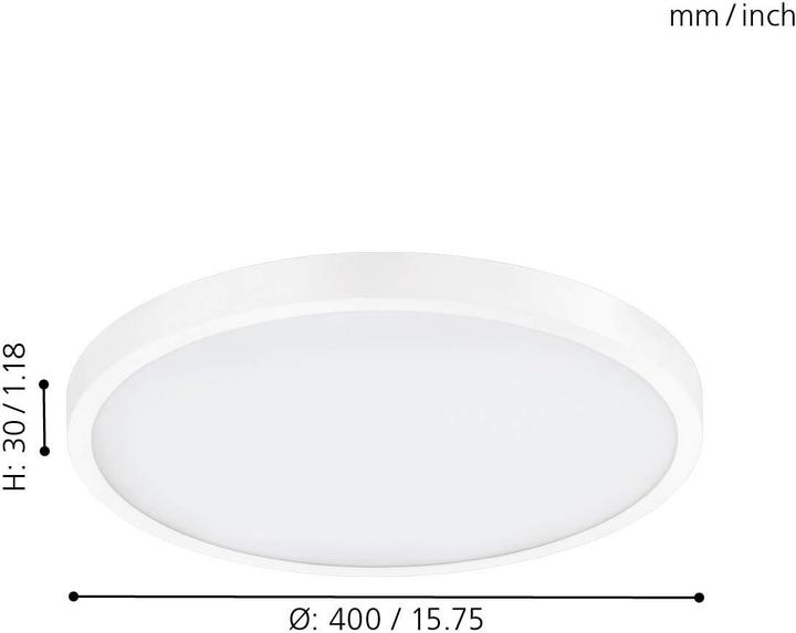 Actual product image EGLO FUEVA 1 surface mounted lamp white (2500 lm)