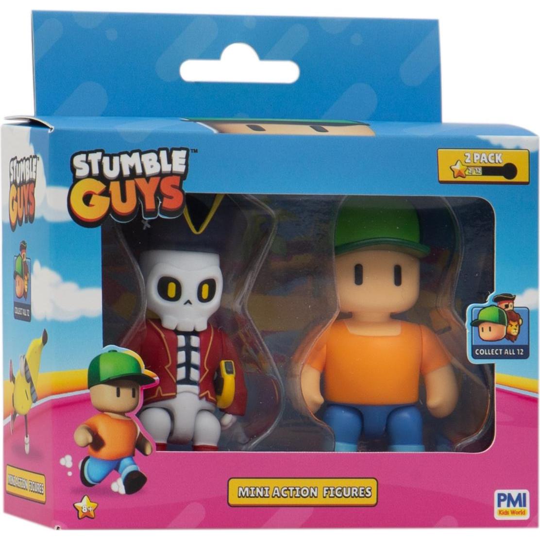 Stumble guys Mini Figurki- Zestaw 2 Figurek Ver.A