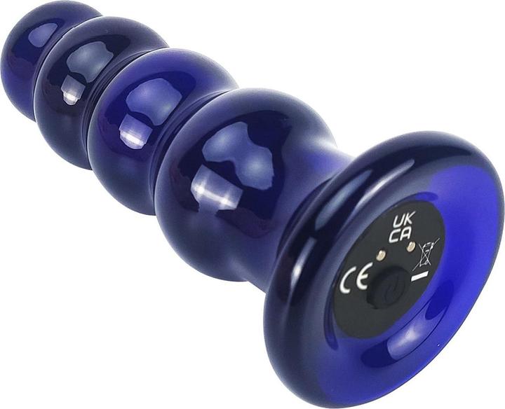 Actual product image ToyJoy Buttocks The Radiant Glass Butt Plug