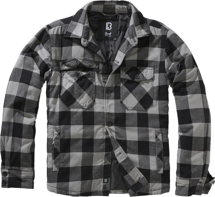 Produktbild Brandit Lumber Outdoorjacke Grösse 6XL Farbe Schwarz/Holzkohle (6XL)