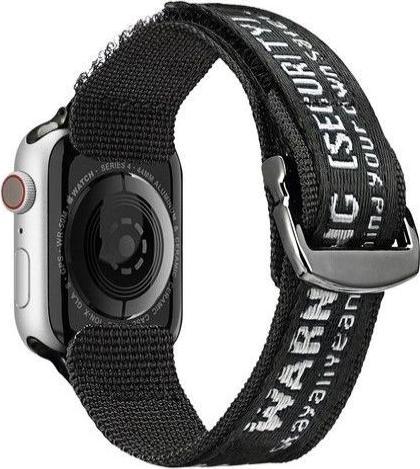 Produktbild Dux Ducis Strap (Outdoor-Version) Armband für Apple Watch Ultra, SE, 8, 7, 6, 5, 4, 3, 2, 1 (49, 45 (45 mm, 44 mm, 42 mm, 49 mm, Edelstahl, Nylon)