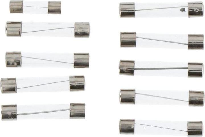 Actual product image Dunlop Glass fuses Set 10pcs