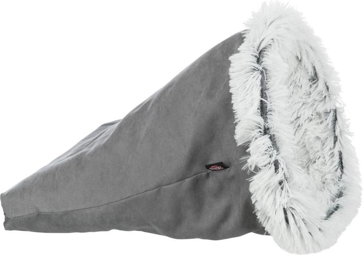Actual product image Trixie Cuddle bag Harvey, gray / white-black (Dog)