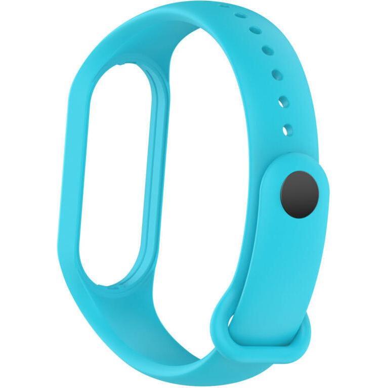 Thumbnail - Strap-it Silikonarmband (Silikon, Mi Band 7), Uhrenarmband, Blau