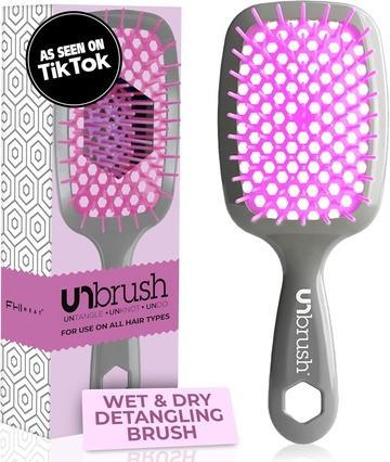 Produktbild FHI Heat UNBRUSH Entwirrbuerste Griff grau Orchid