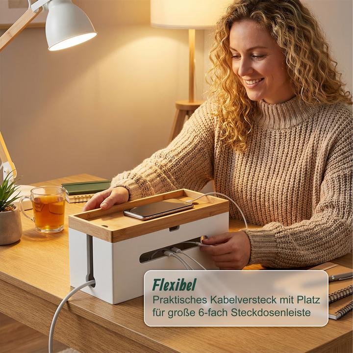 Actual product image Relaxdays cablebox