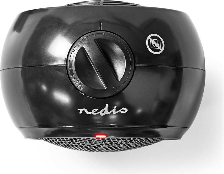 Actual product image Nedis Keramik-PTC-Heizlüfter- 500 W- 1 Heizmodus- Verstellbares Thermostat- (500 W)