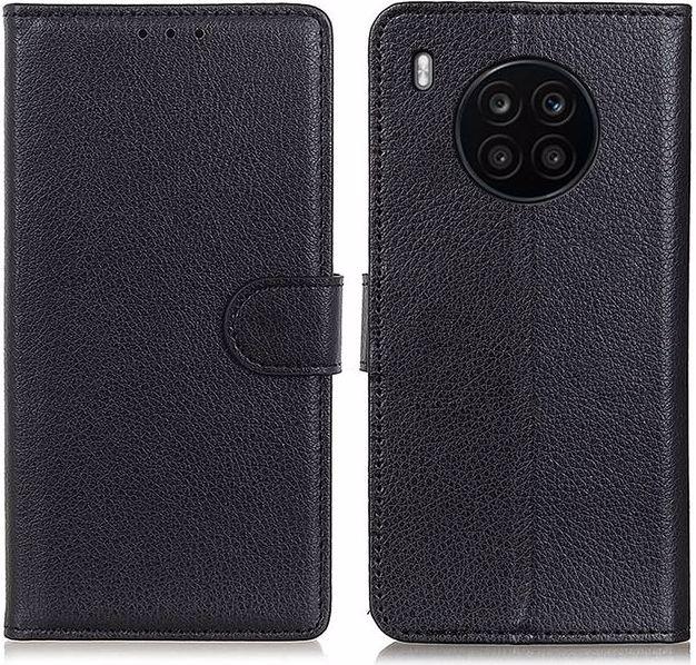 Actual product image MU Classic Litchi Leather Bookcover Series (Honor 50 Lite, Huawei Nova 8i)