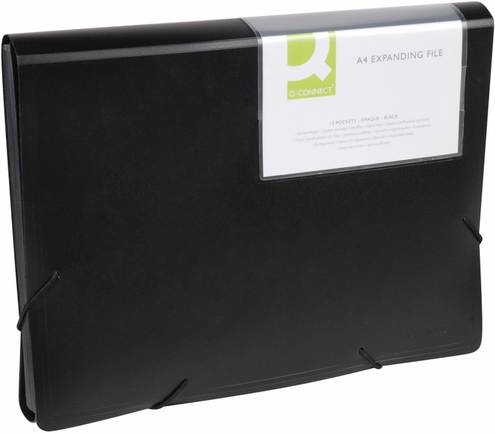 Actual product image Q-Connect fan case (A4, 1 x)