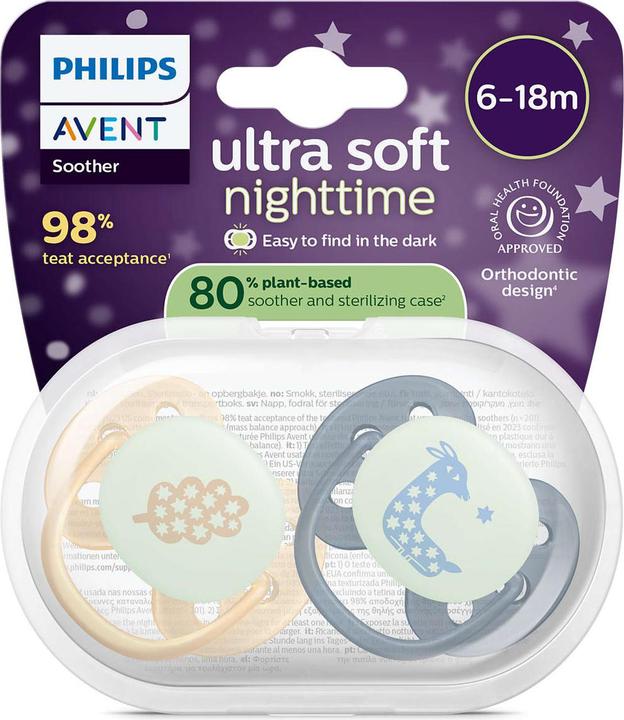 Actual product image Philips Avent SCF094/03 ultra soft (2x, 6 - 18 Months)