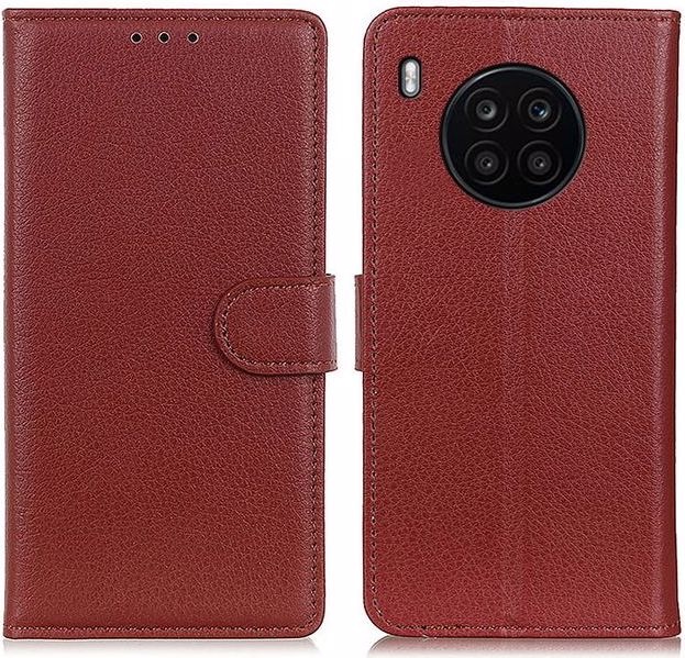 Produktbild MU Classic Litchi Leder Bookcover Series (Honor 50 Lite, Huawei Nova 8i)