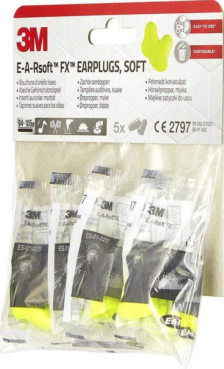 Actual product image 3M Earplugs (2 x)