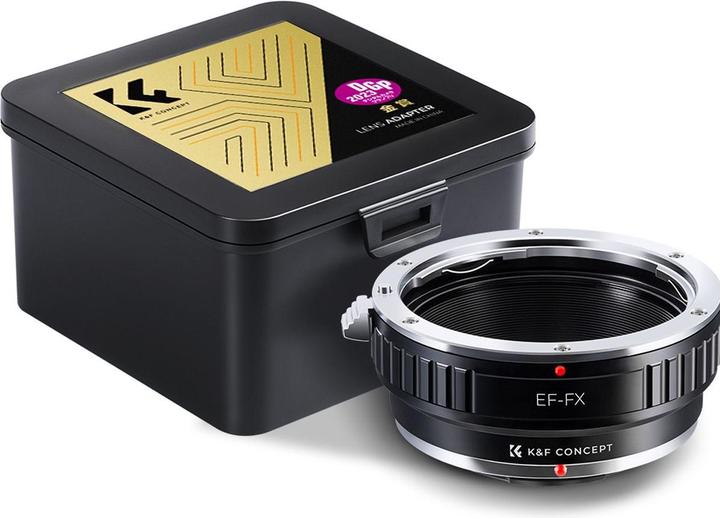 Actual product image K&F Concept High Precision Lens Adapter Mount, EOS-FX