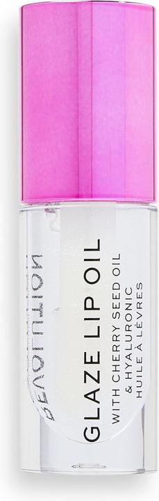 Produktbild Makeup Revolution Glaze Lip Oil - VyÅ¾ivujÃ­cÃ­ olej na rty 4.6 ml Lust Clear - (4.60 ml)